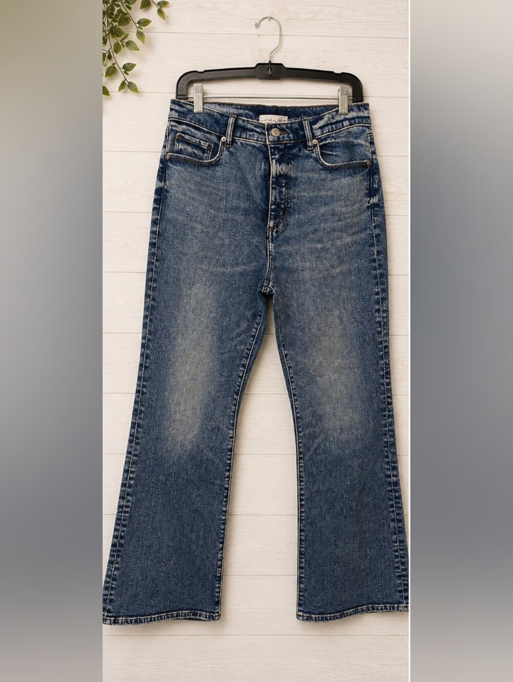 LOFT Flare Jeans Size 8/29 Spring 2025 Sample Baery Wash NWOT